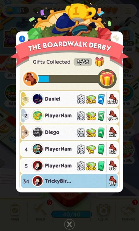 Along with 30 gifts, you can earn cash, free dice rolls, sticker packs. . Monopoly go levels list